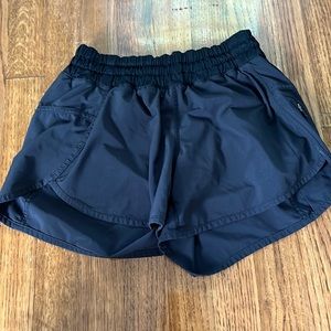 Black Lululemon Tracker Shorts